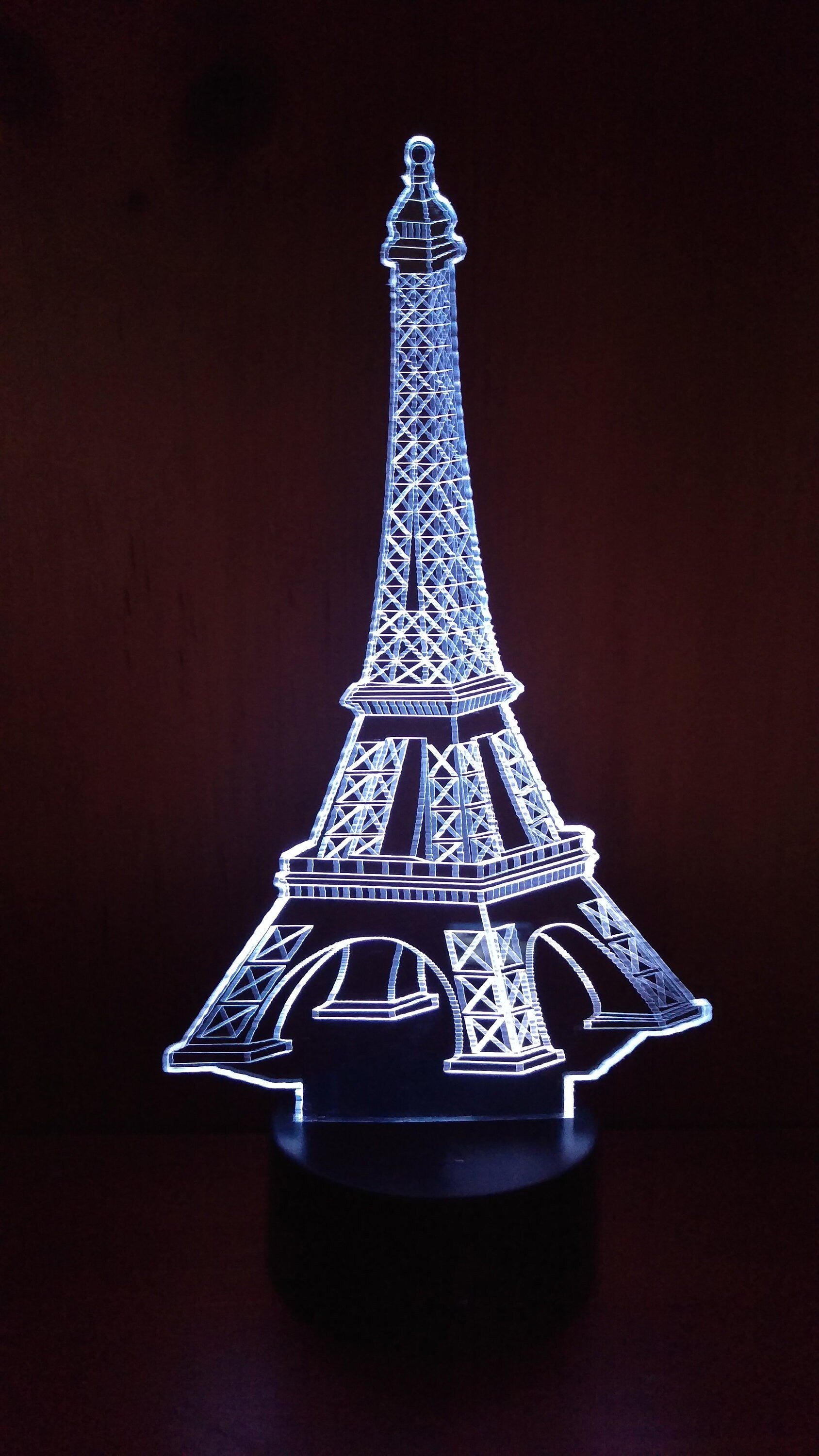 Awesome "Eiffel Tower" LED lamp (2041) - FREE SHIPPING!