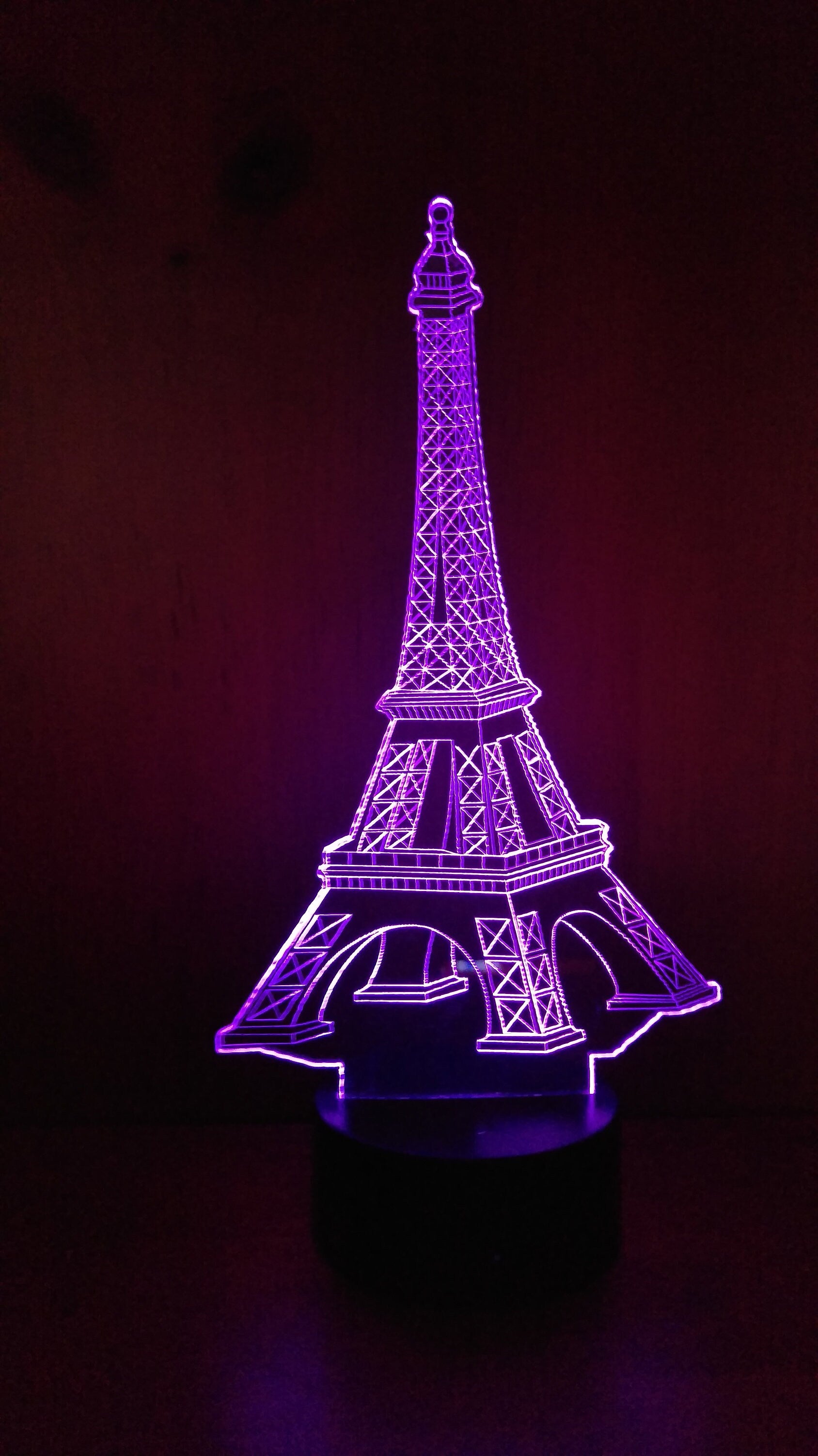 Awesome "Eiffel Tower" LED lamp (2041) - FREE SHIPPING!