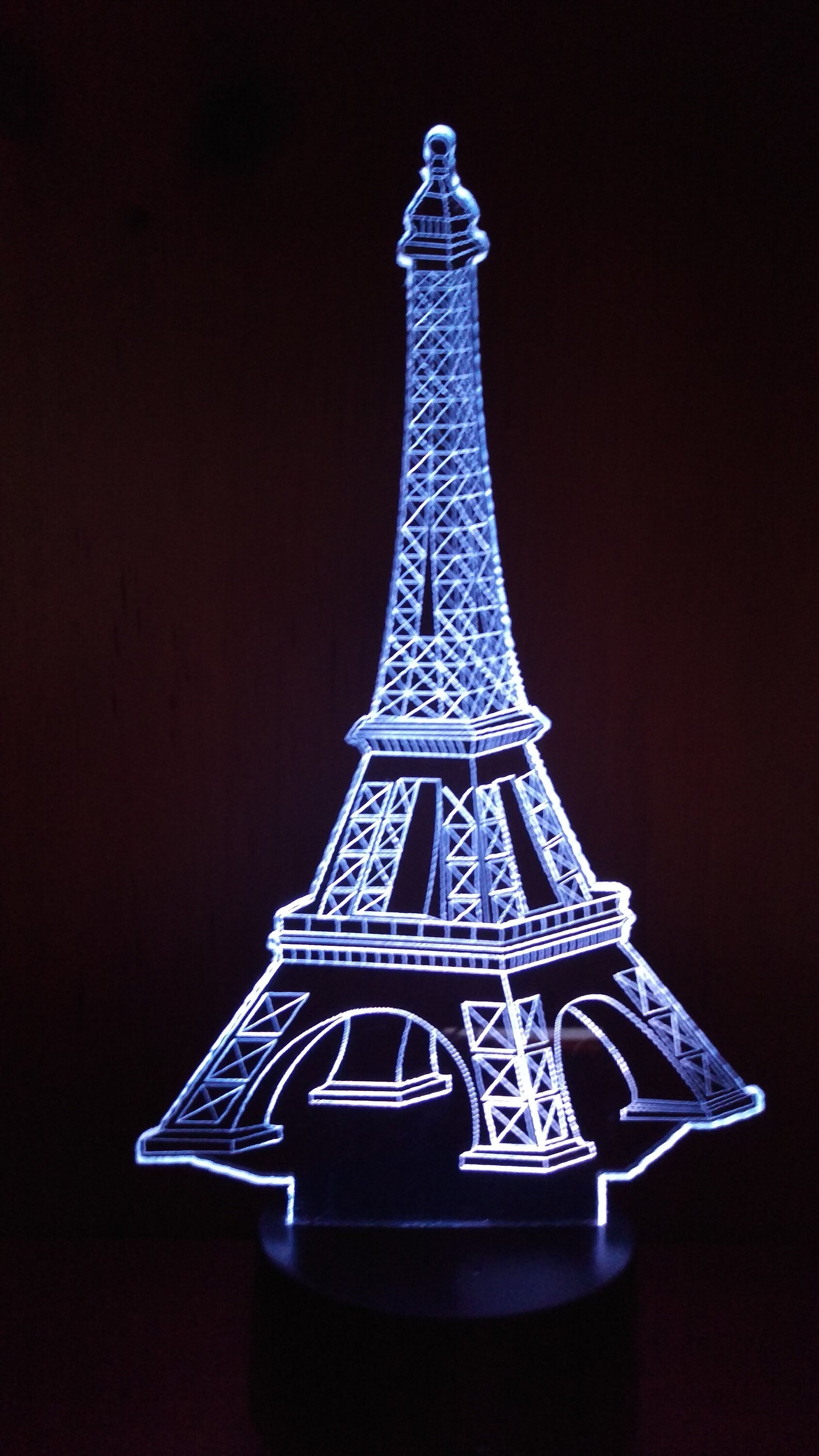 Awesome "Eiffel Tower" LED lamp (2041) - FREE SHIPPING!