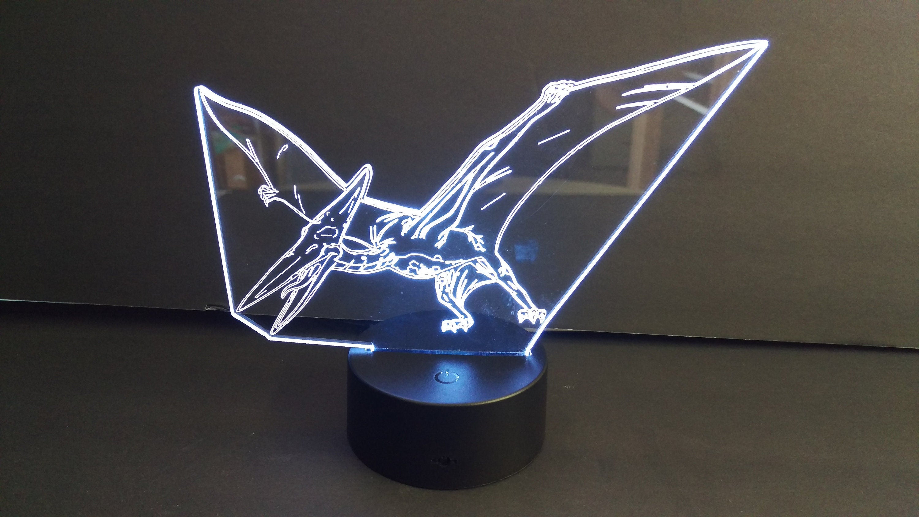 Awesome 3D "Pterodactyl Dinosaur" LED Lamp (1103) - FREE Shipping!