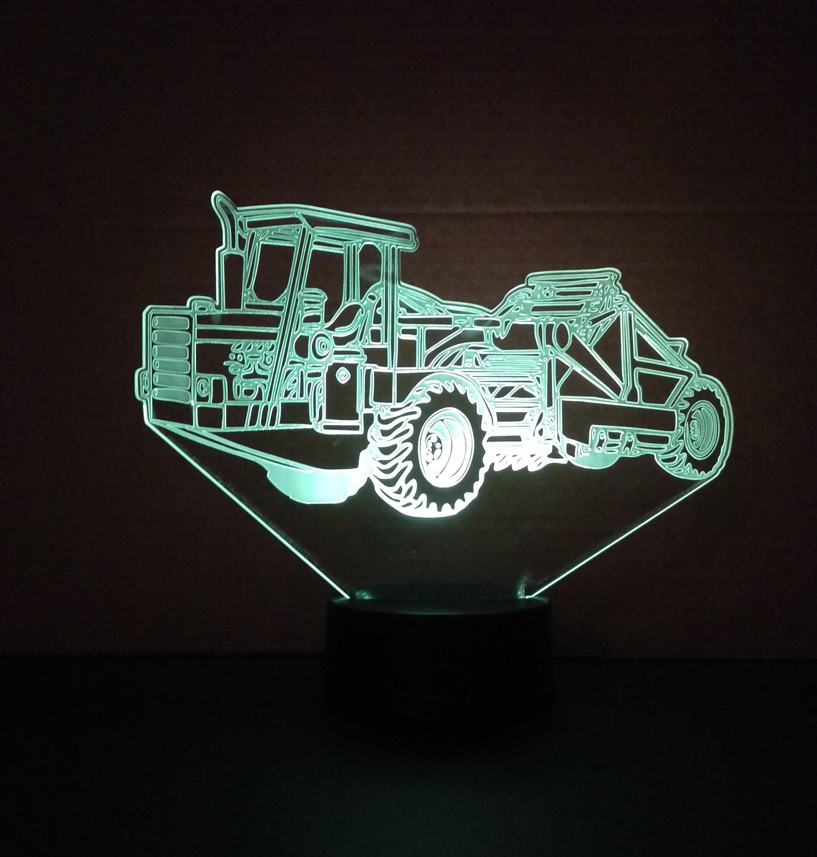 Awesome "Earthmover" Customizable 3-D LED Lamp (1162) - FREE SHIPPING!