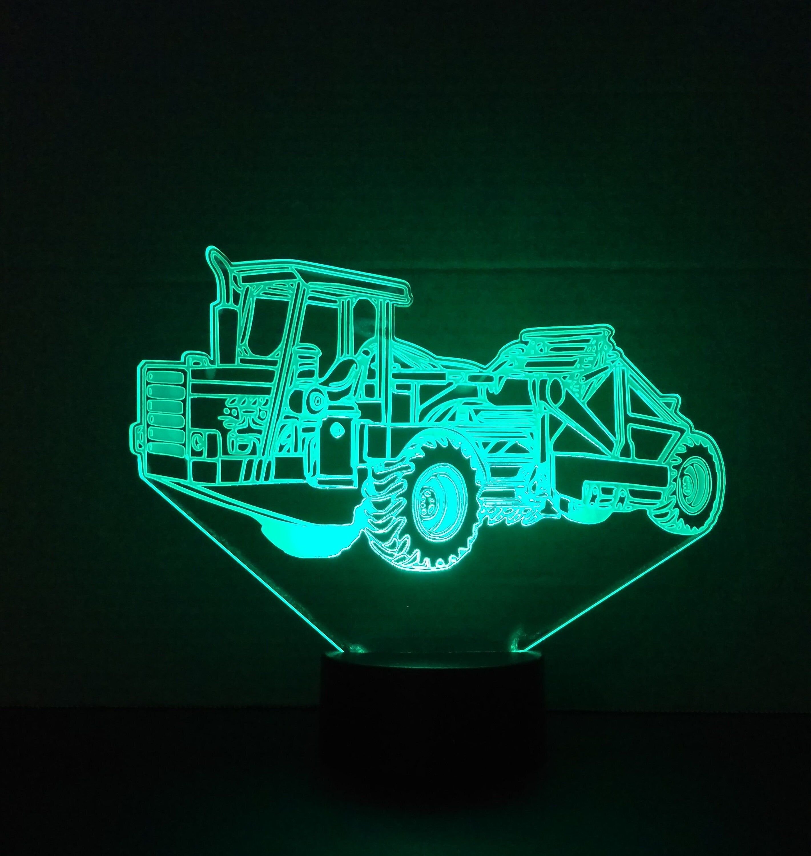 Awesome "Earthmover" Customizable 3-D LED Lamp (1162) - FREE SHIPPING!