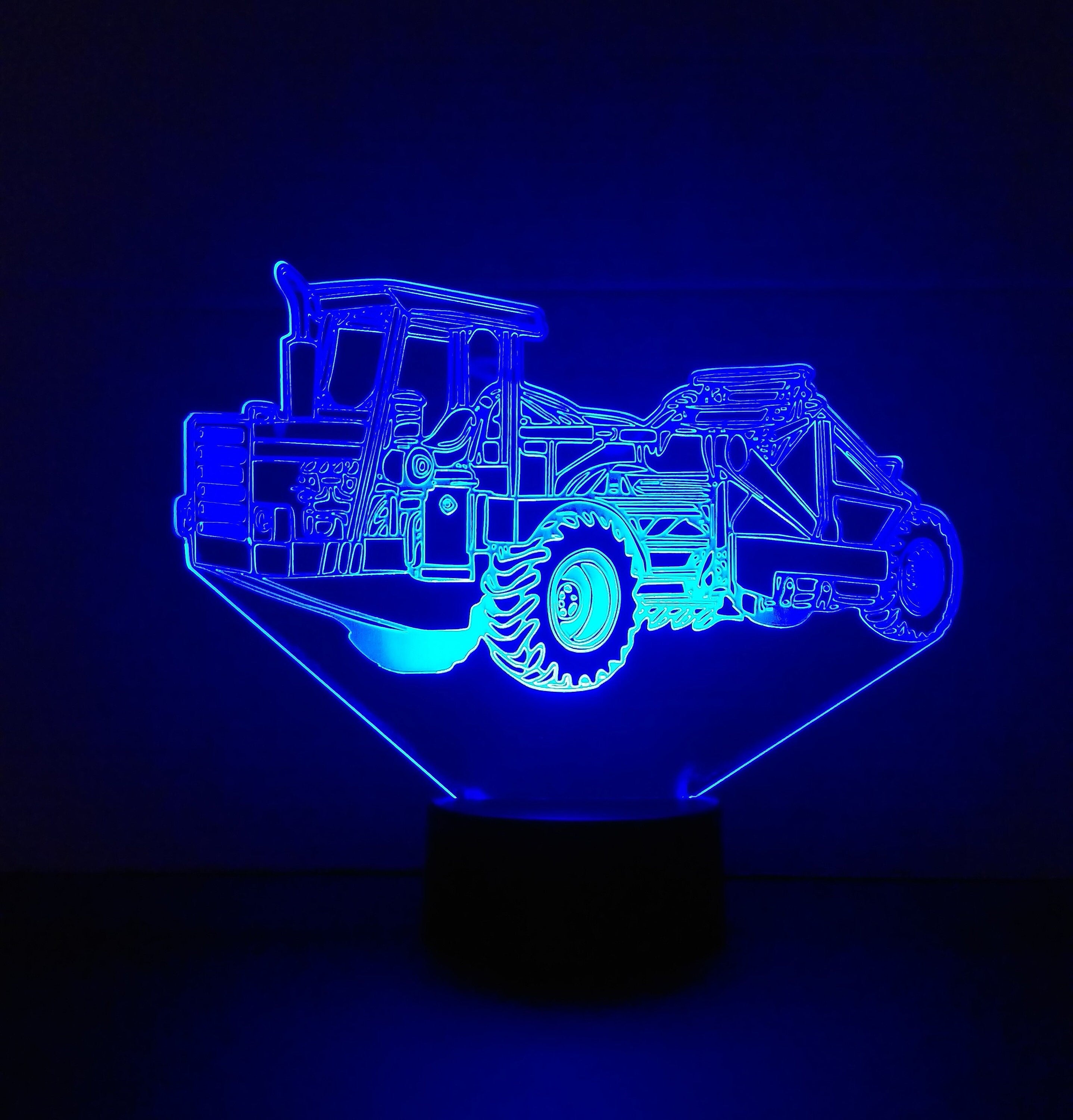 Awesome "Earthmover" Customizable 3-D LED Lamp (1162) - FREE SHIPPING!