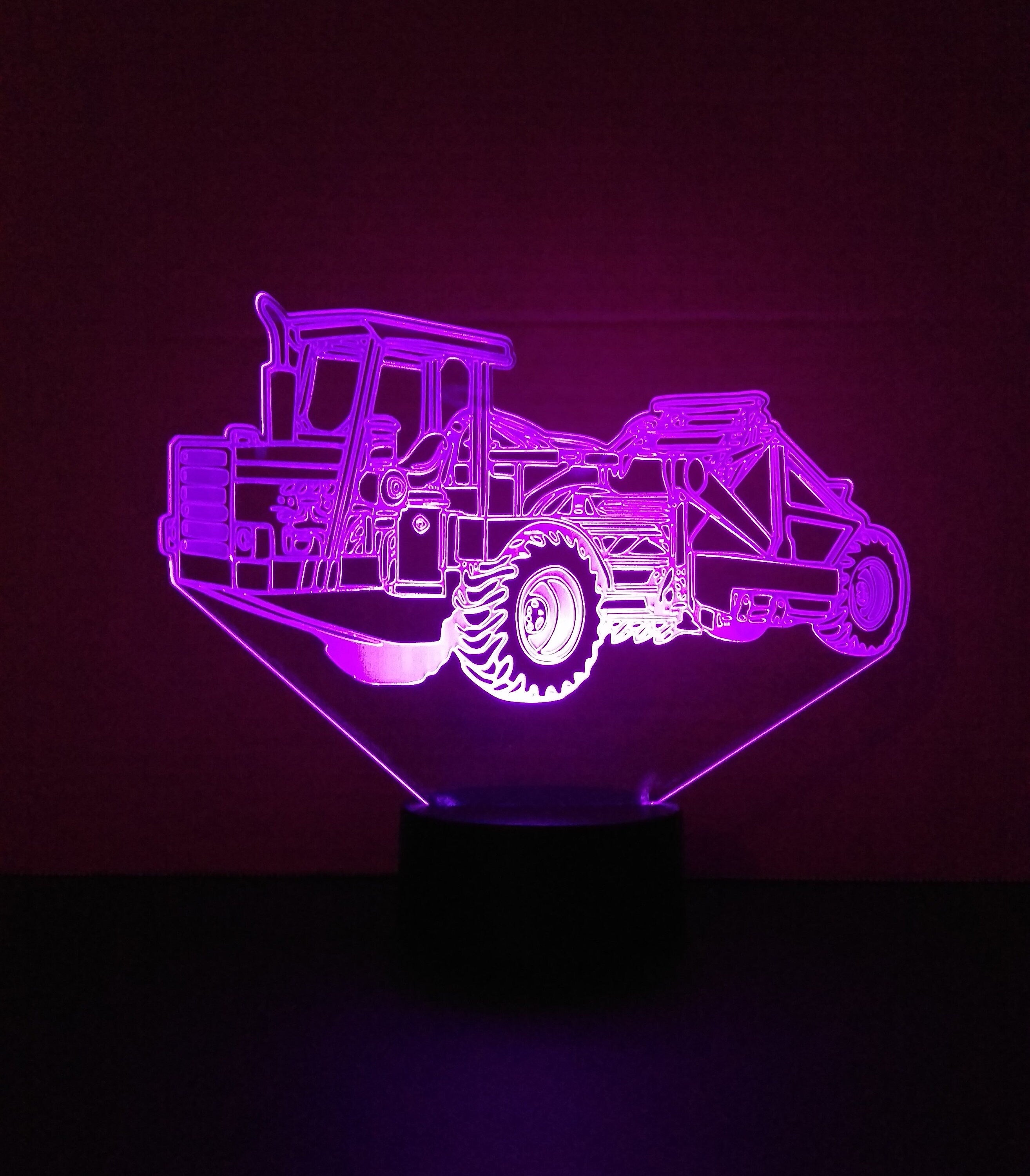 Awesome "Earthmover" Customizable 3-D LED Lamp (1162) - FREE SHIPPING!