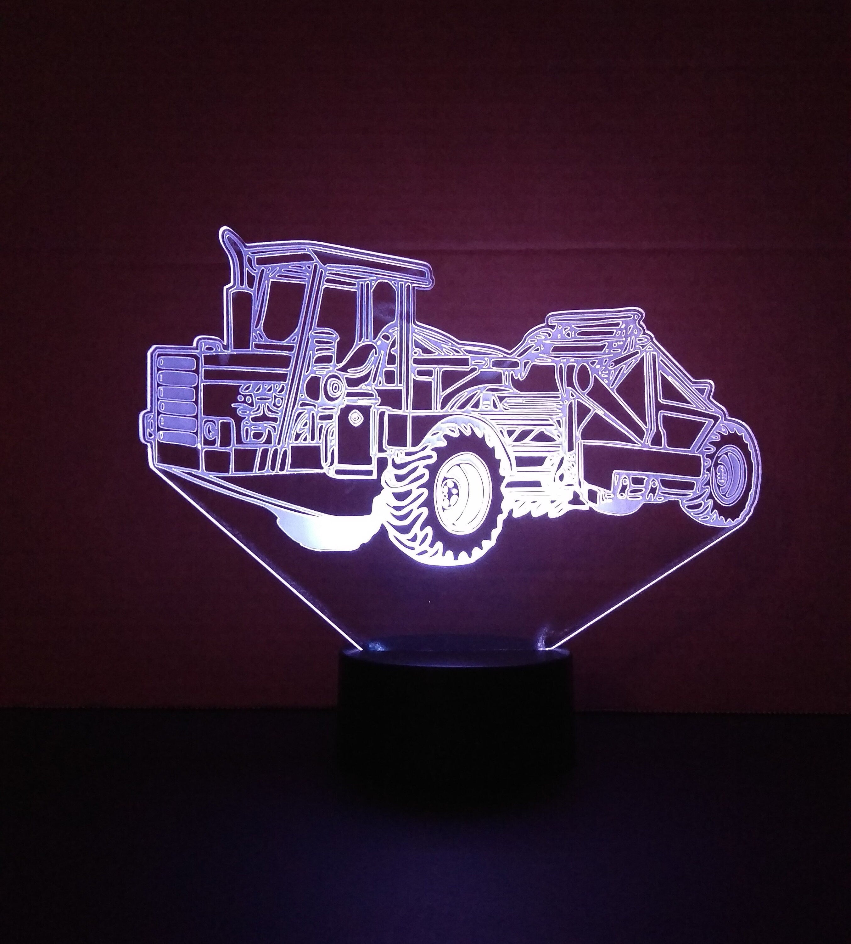 Awesome "Earthmover" Customizable 3-D LED Lamp (1162) - FREE SHIPPING!