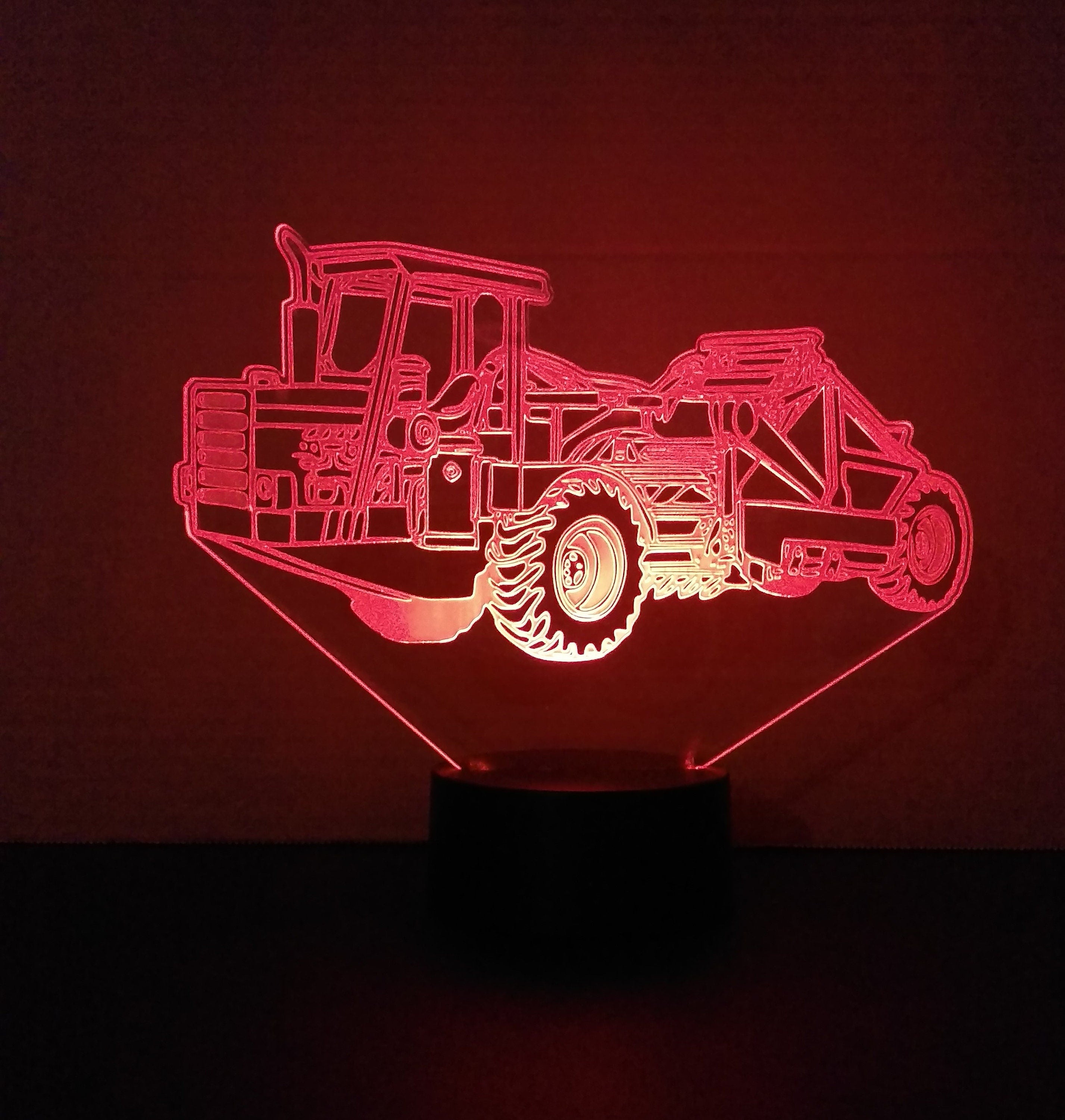 Awesome "Earthmover" Customizable 3-D LED Lamp (1162) - FREE SHIPPING!