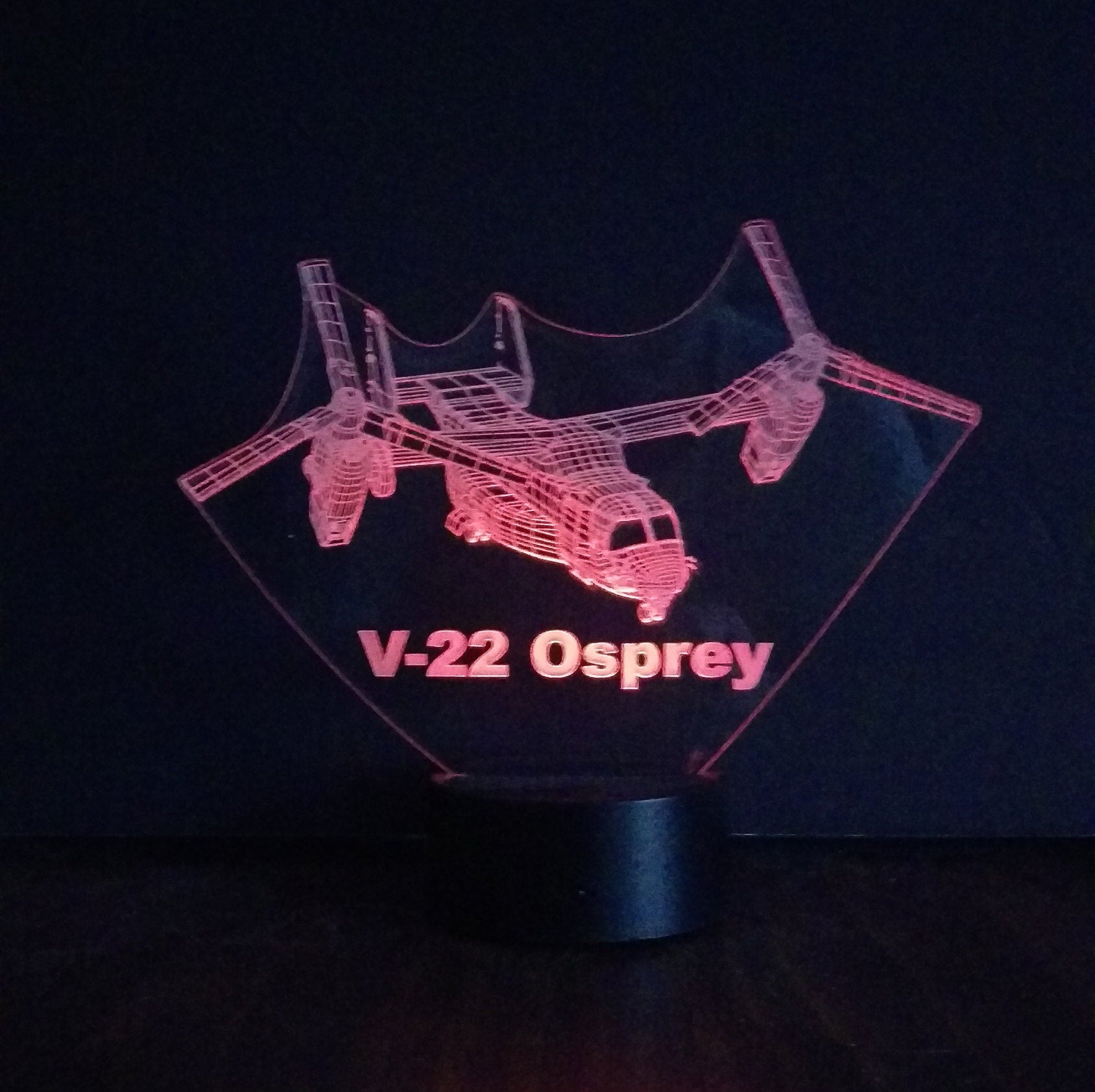 Awesome 3D "OV-22 Osprey " LED Lamp (1173) - Free Shipping!