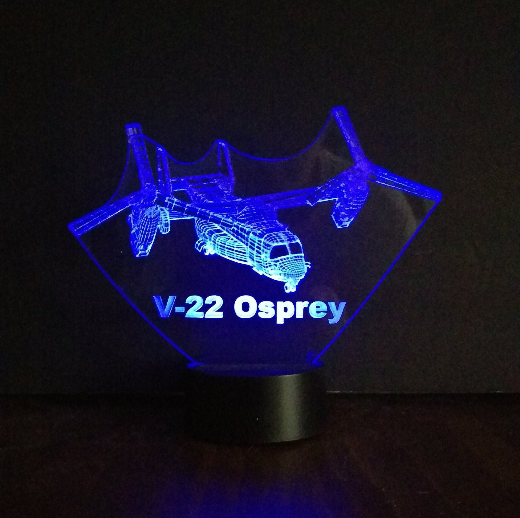 Awesome 3D "OV-22 Osprey " LED Lamp (1173) - Free Shipping!