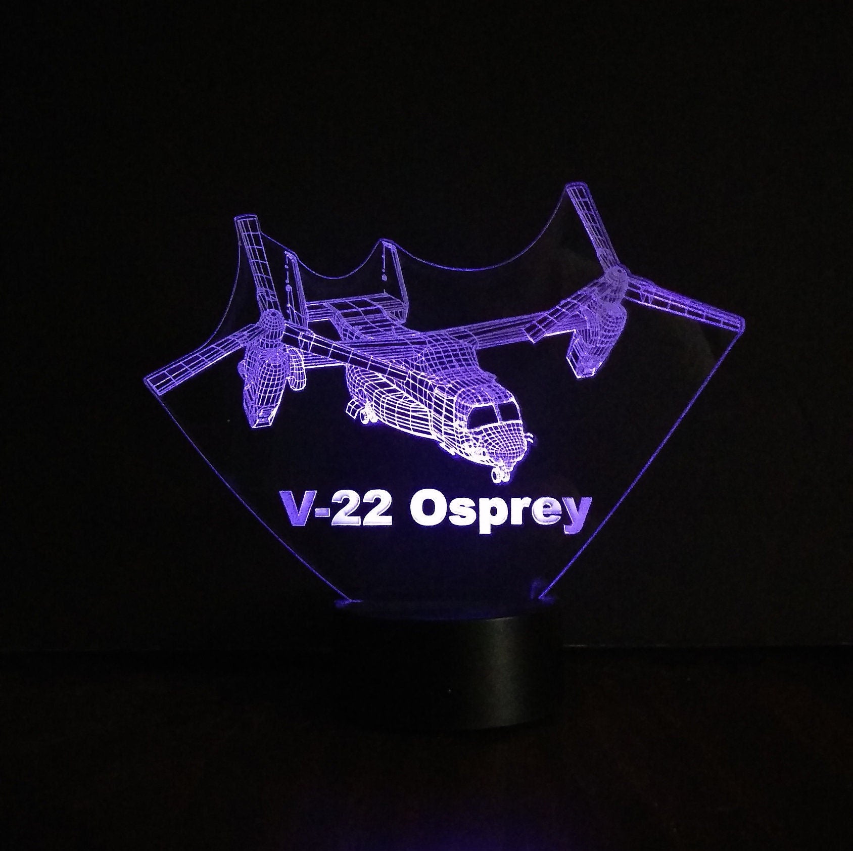 Awesome 3D "OV-22 Osprey " LED Lamp (1173) - Free Shipping!