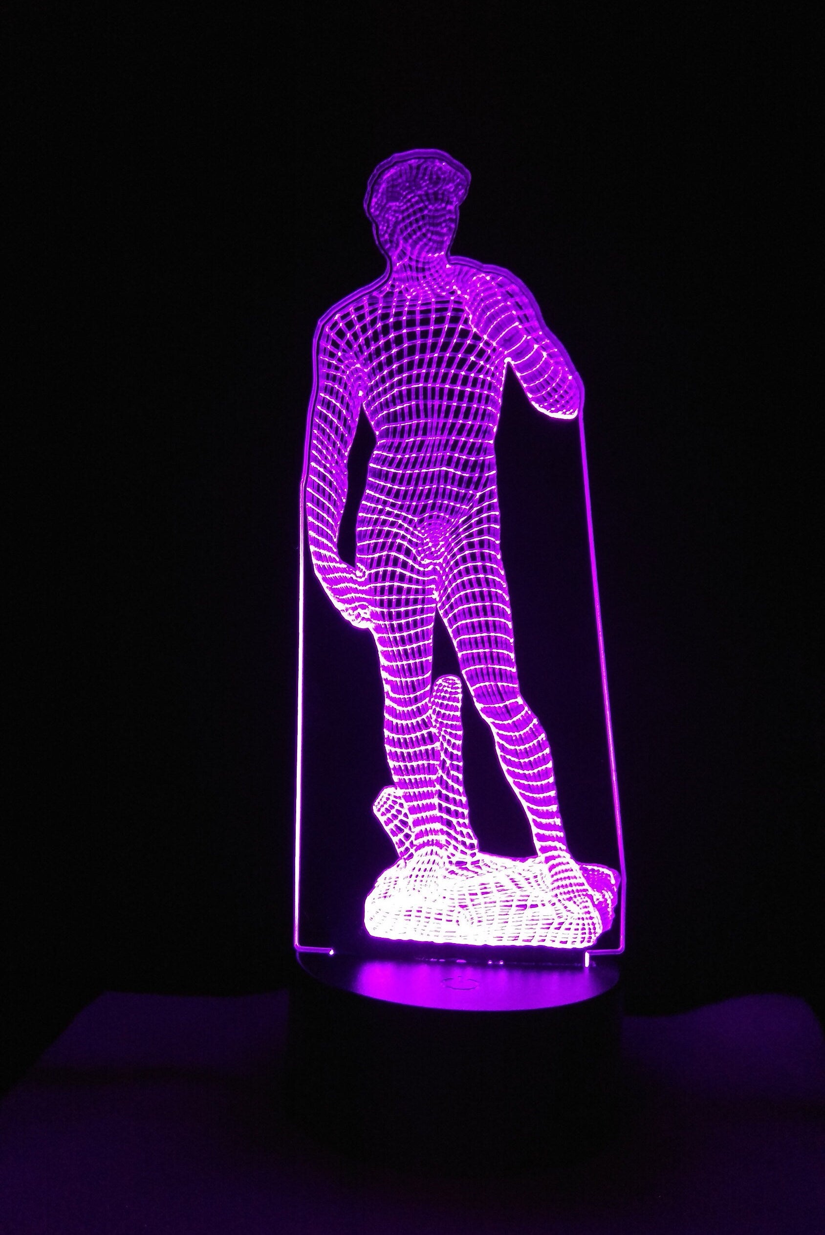 Awesome "David (Michelangelo)" 3D LED Lamp (1179) - FREE SHIPPING!