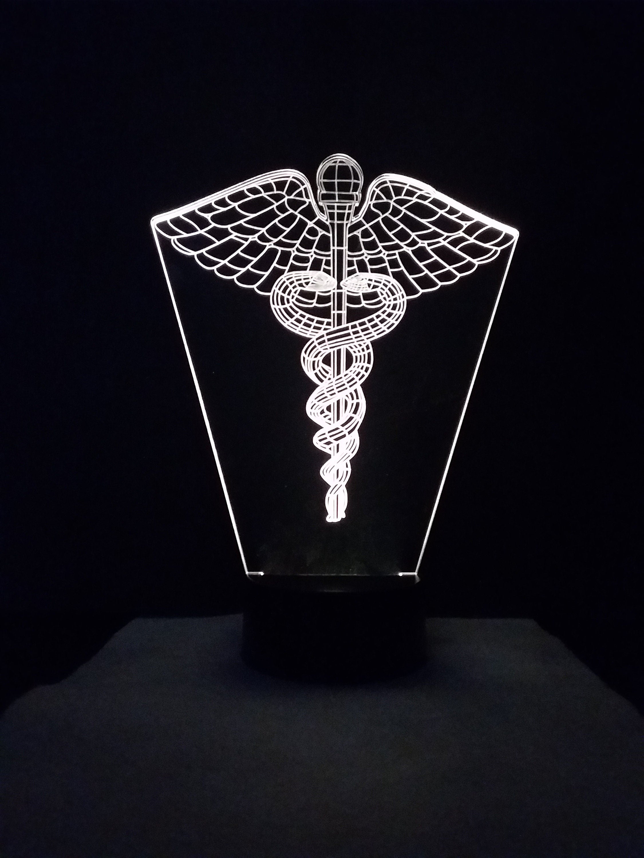 Awesome "Medical Symbol/Logo" 3D LED Lamp (21158) - FREE SHIPPING!