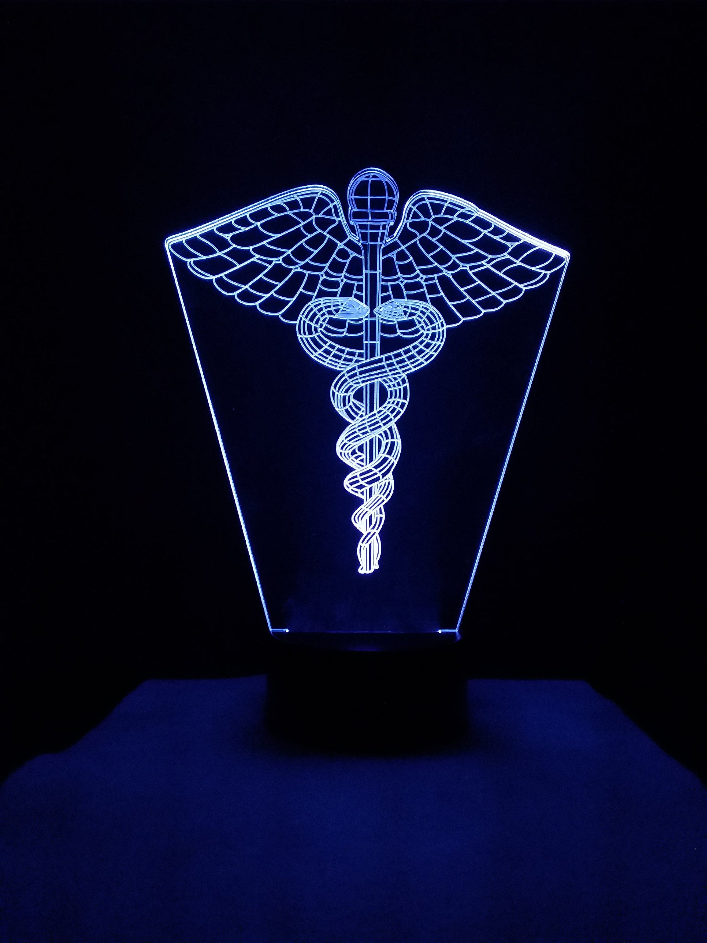 Awesome "Medical Symbol/Logo" 3D LED Lamp (21158) - FREE SHIPPING!