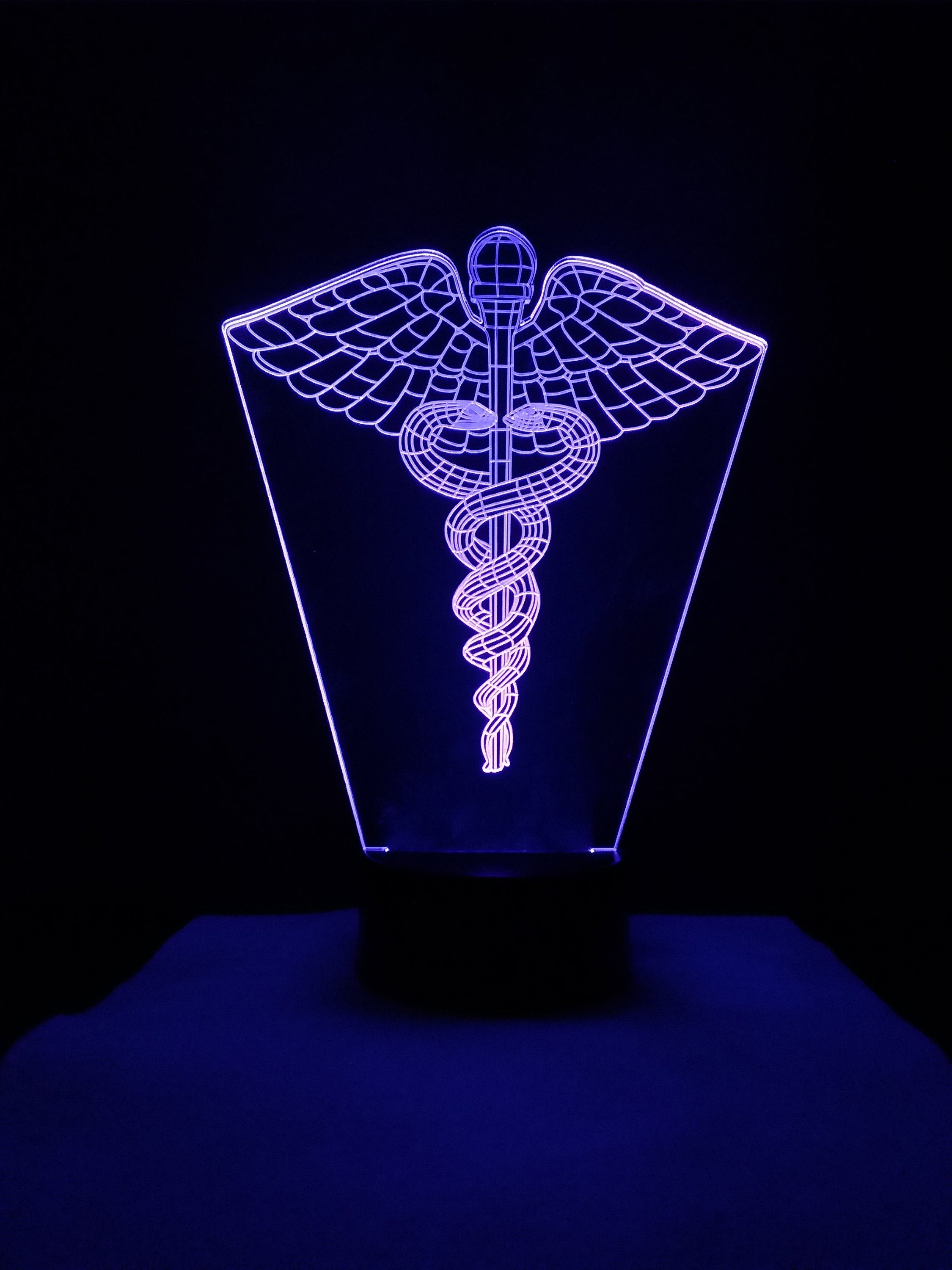 Awesome "Medical Symbol/Logo" 3D LED Lamp (21158) - FREE SHIPPING!