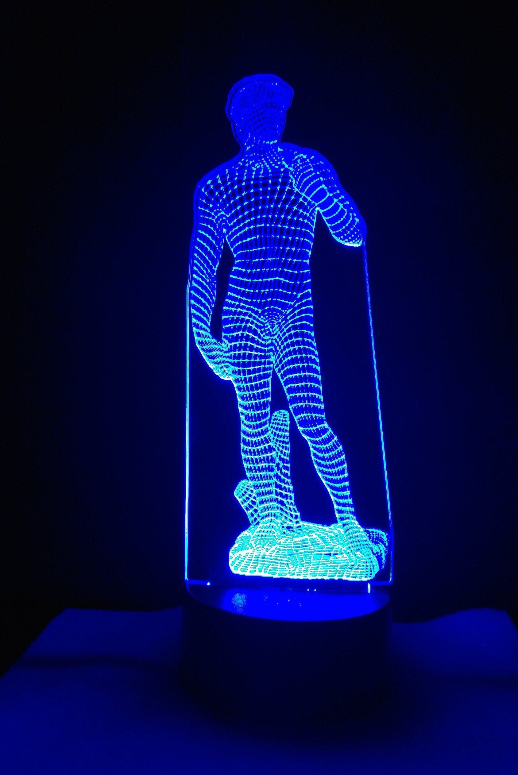 Awesome "David (Michelangelo)" 3D LED Lamp (1179) - FREE SHIPPING!