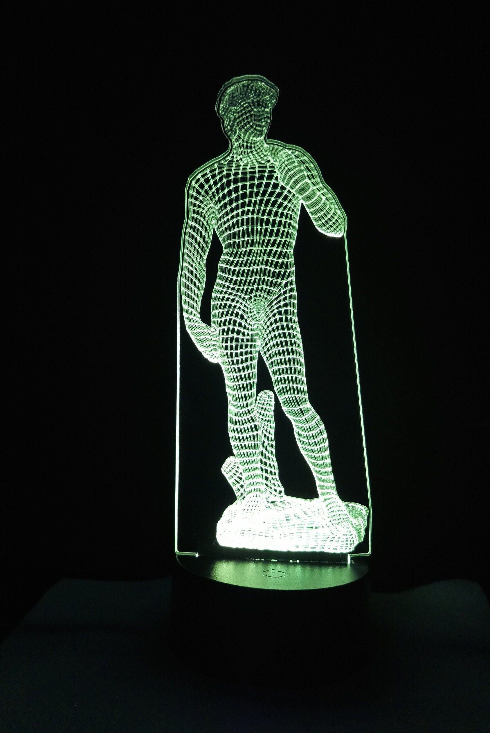 Awesome "David (Michelangelo)" 3D LED Lamp (1179) - FREE SHIPPING!