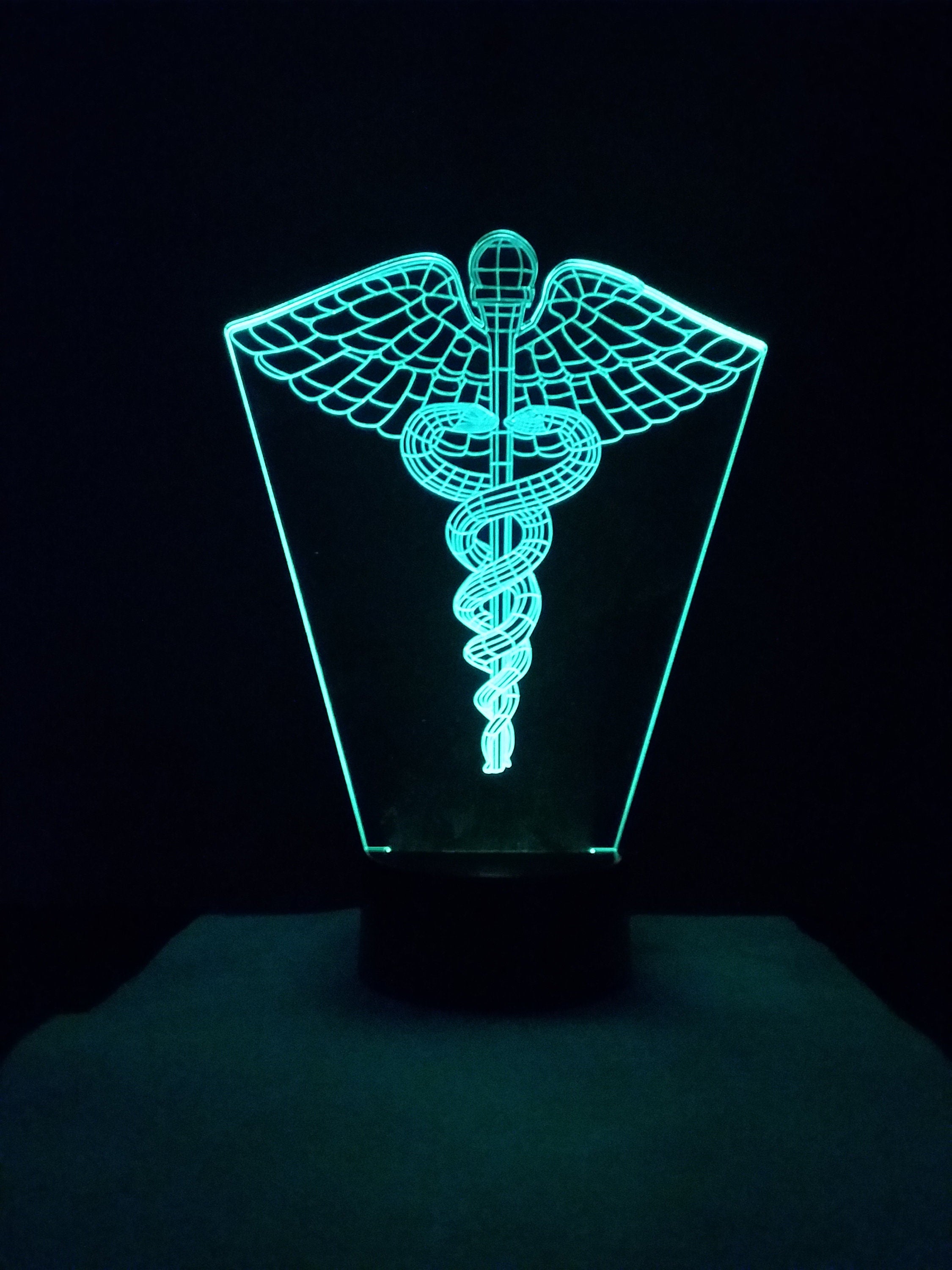 Awesome "Medical Symbol/Logo" 3D LED Lamp (21158) - FREE SHIPPING!